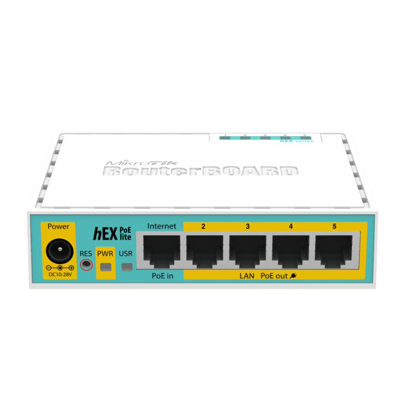MikroTik Router hEX PoE lite