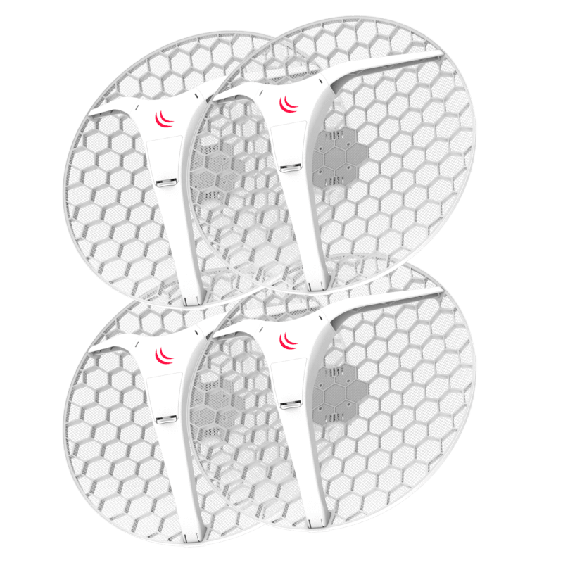 MikroTik LHG XL 5 ac 25dBi 4-pack