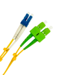 Patchcord Fibra Monomodo SC/APC-LC/UPC Duplex, 3mm, 2mts