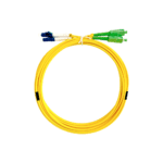 Patchcord Fibra Monomodo SC/APC-LC/UPC Duplex, 3mm, 2mts