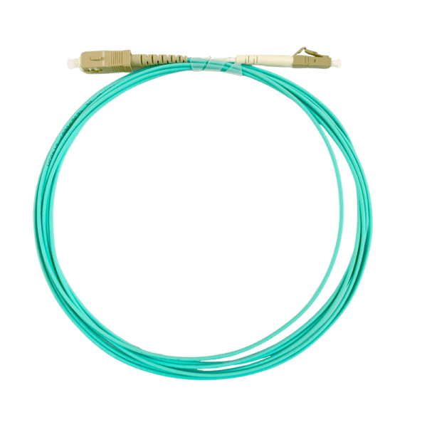 Patchcord Fibra Multimodo LC/PC-SC/PC Simplex, 2mm, 3mts, LSZH