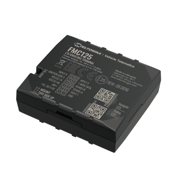 Rastreador Vehículos Teltonika FMC125 - Doble SIM, Bluetooth