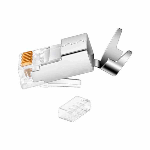 Conector RJ45 CAT 6A FTP blindado CRJ-8730