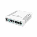 Smart Switch MikroTik CSS106-5G-1S con 5 Gigabit y 1 SFP