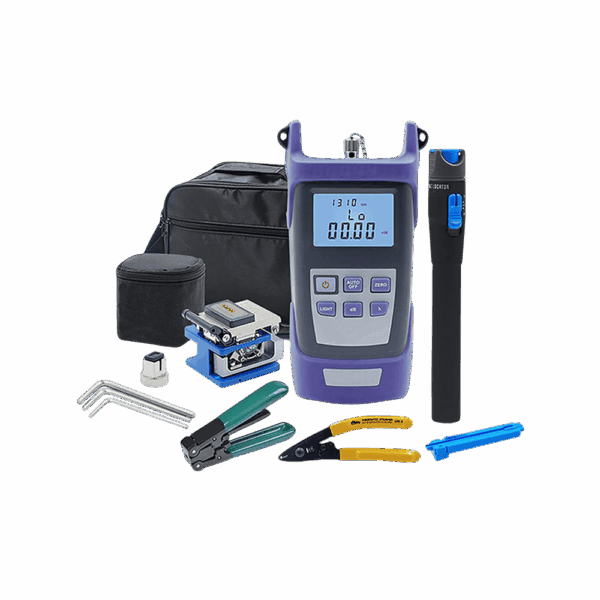 Kit de herramientas para fibra óptica FTTH con cleaver