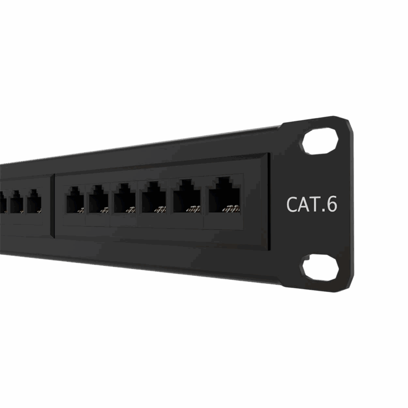 Patch panel Nexxt CAT 6 de 24 puertos