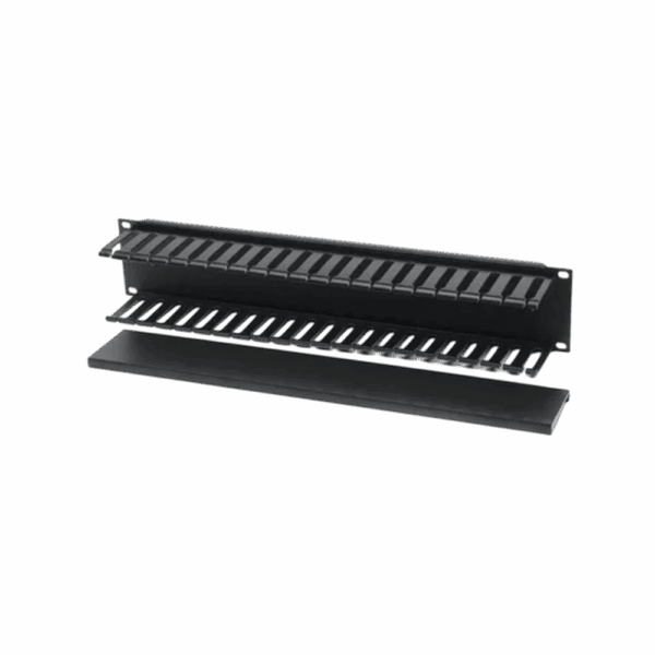 Organizador horizontal de cables 1U 40×40 mm Beacoup I-1141 para rack